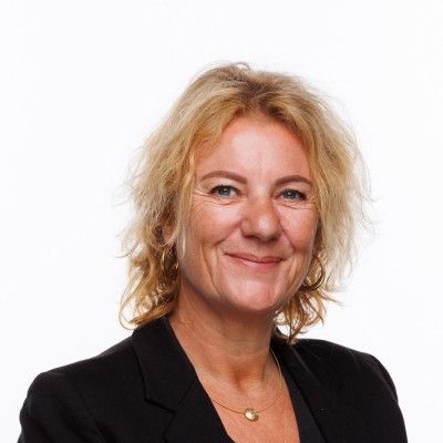 Portret van Marie-Hélène Valk